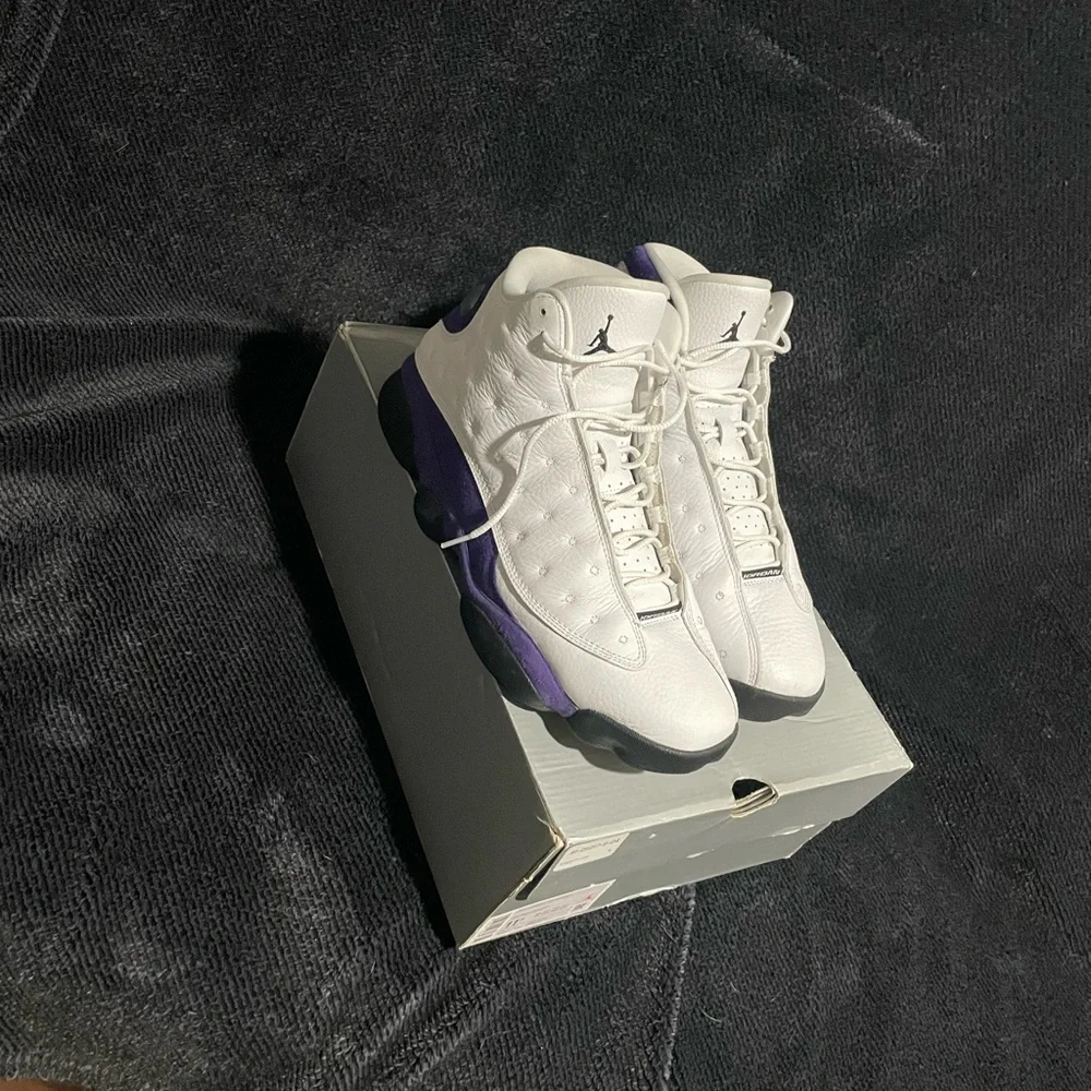 Nike Air Jordan 13 Retro lakers size 11.5 - Picture 7 of 8